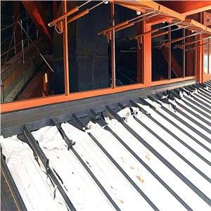 Aloi aloi logam bangunan awam yang berdiri bumbung jahitan